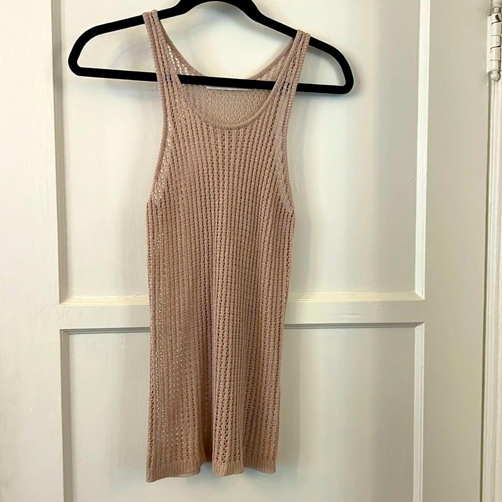 Kain open knit tank